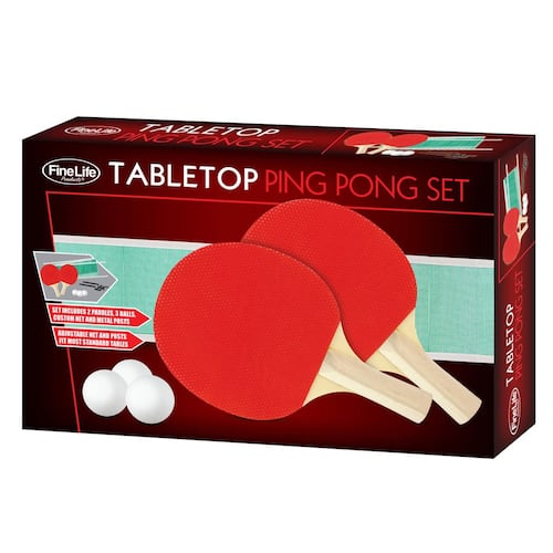 Juego de ping pong de mesa