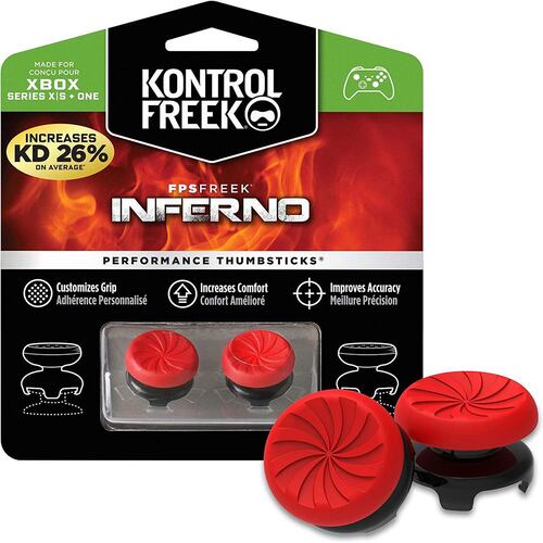 Protectores rojos kontrol para Xbox (joystick)