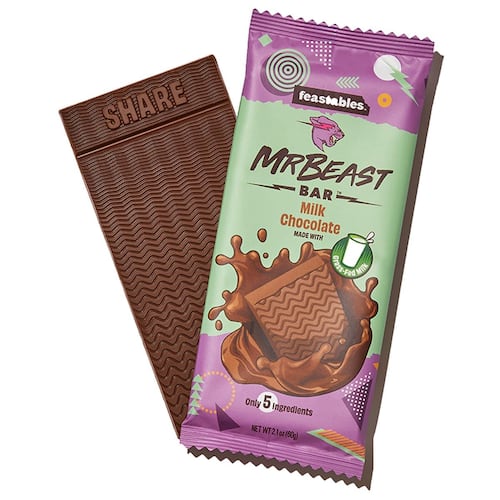 Chocolate con Leche Mrbeast 60 g