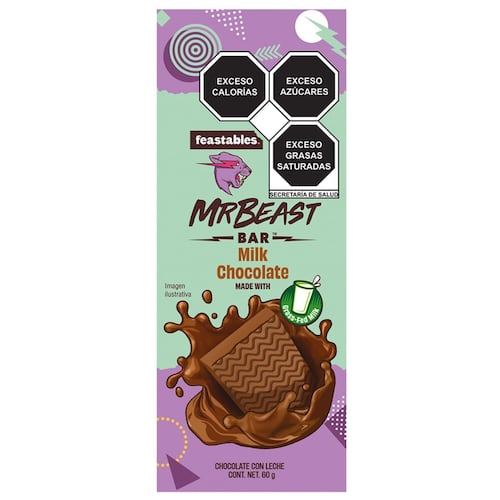 Chocolate con Leche Mrbeast 60 g