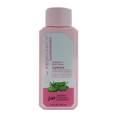 Acondicionador Romero y Aloe Vera Orgánico 380 ml Prorganics