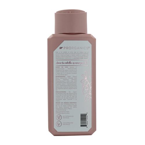 Acondicionador Aceite de Argan y Jojoba Orgánico 380 ml Prorganics