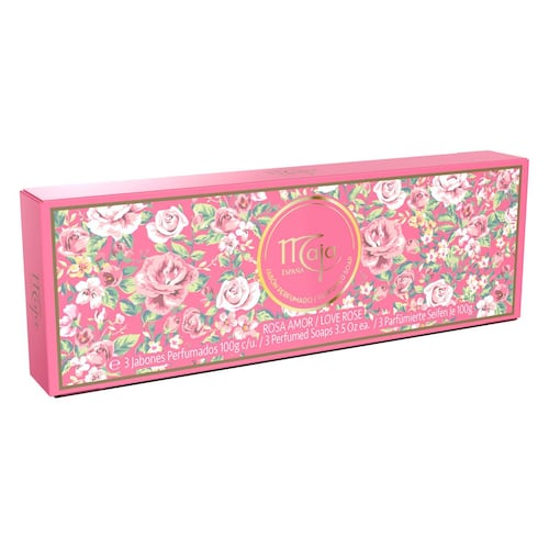 Pack 3 Jabones Love Rose Maja 100g