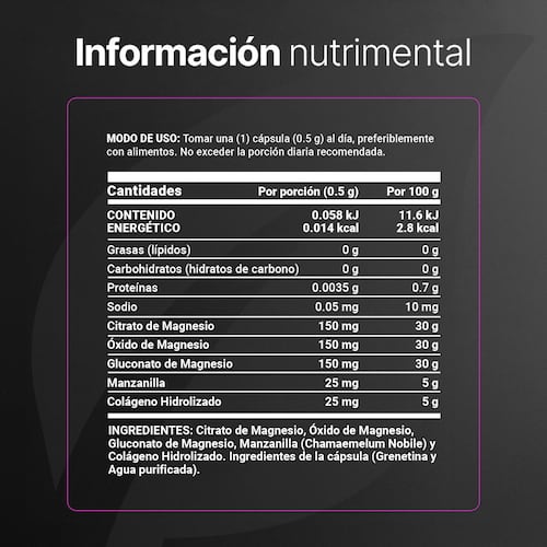 3 Mag Blend 200 Cápsulas B Life
