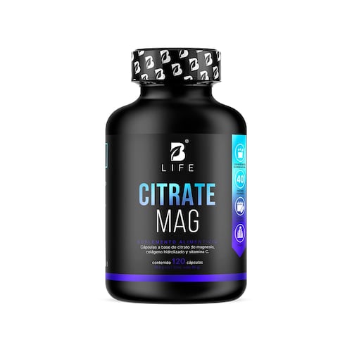 Citrate Mag 120 Cápsulas B Life