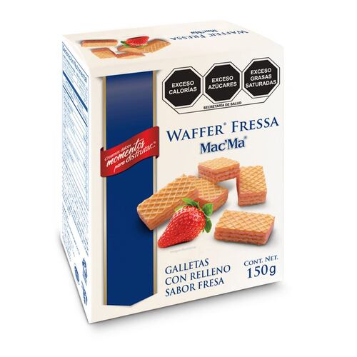 Galleta Wafer Fresa 150 g