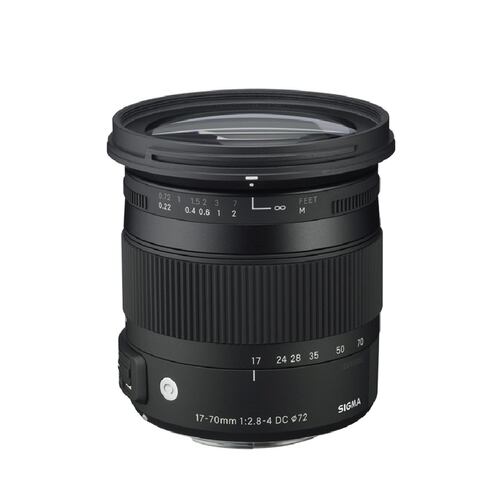Lente Sigma para Nikon F 17-70MM F2.8-4 DC Macro Contemporary