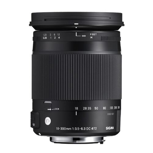 Lente Sigma para Canon EF 18-300MM F3.5-6.3 DC Contemporary