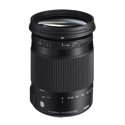 Lente Sigma para Nikon F 18-300MM F3.5-6.3 DC Contemporary