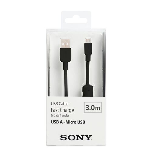 Sony Cable USB - Micro USB 3M