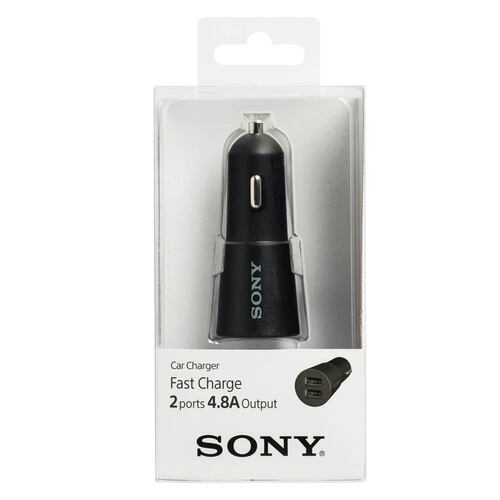 Sony  Adaptor De Carro Con Dos Puertos 4.8A