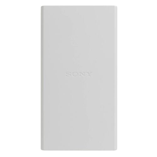 Sony Cargador Portátil de Polímeros  de Iones de Litio 10,000mAh Blanco Carga Segura