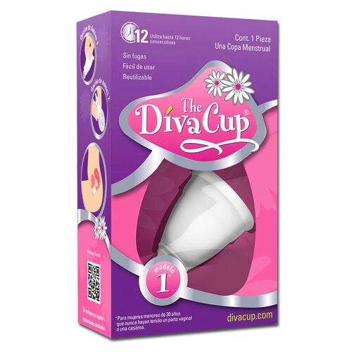 Copa Menstrual de Silicona The DivaCup