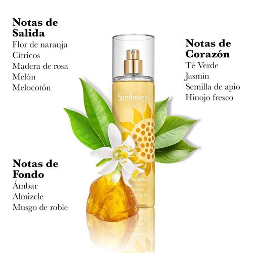 Body Mist Ea Sunflowers 236ml