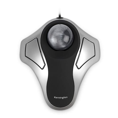 Mouse Track Ball Orbit Kensington Alámbrico negro