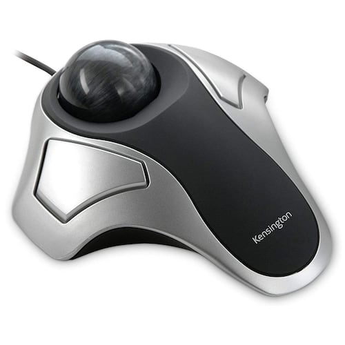 Mouse Track Ball Orbit Kensington Alámbrico negro