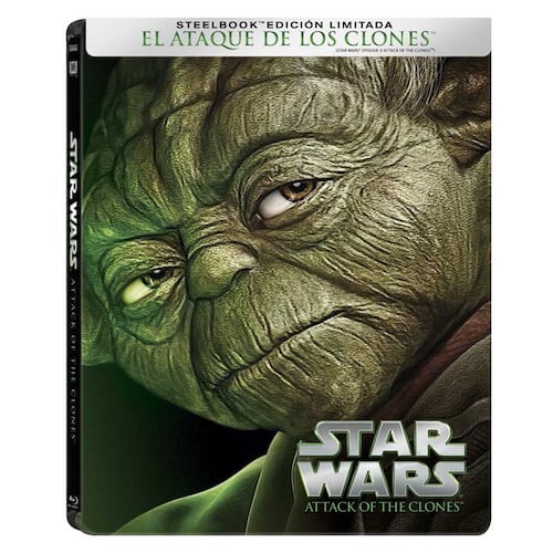BR Star Wars Episodio II El Ataque de los Clones. Steelbook Edición Limitada