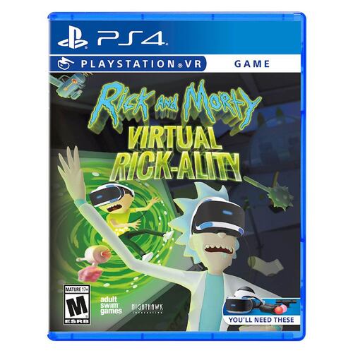 PS4 Rick And Morty Virtual Rick-Ality
