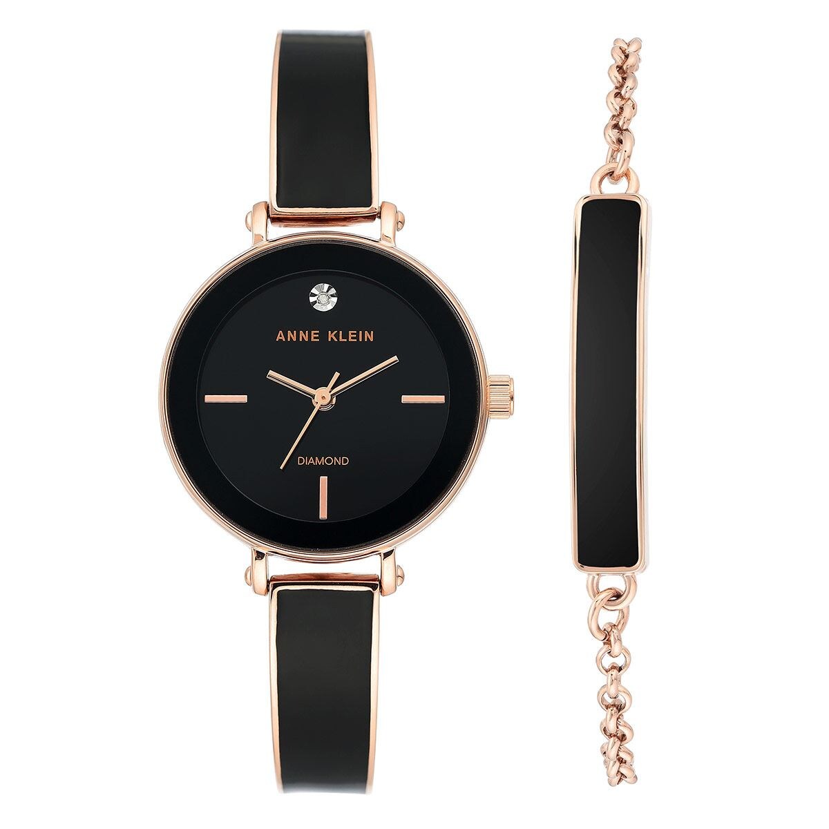 Reloj Anne Klein AK3620BKST Para Dama