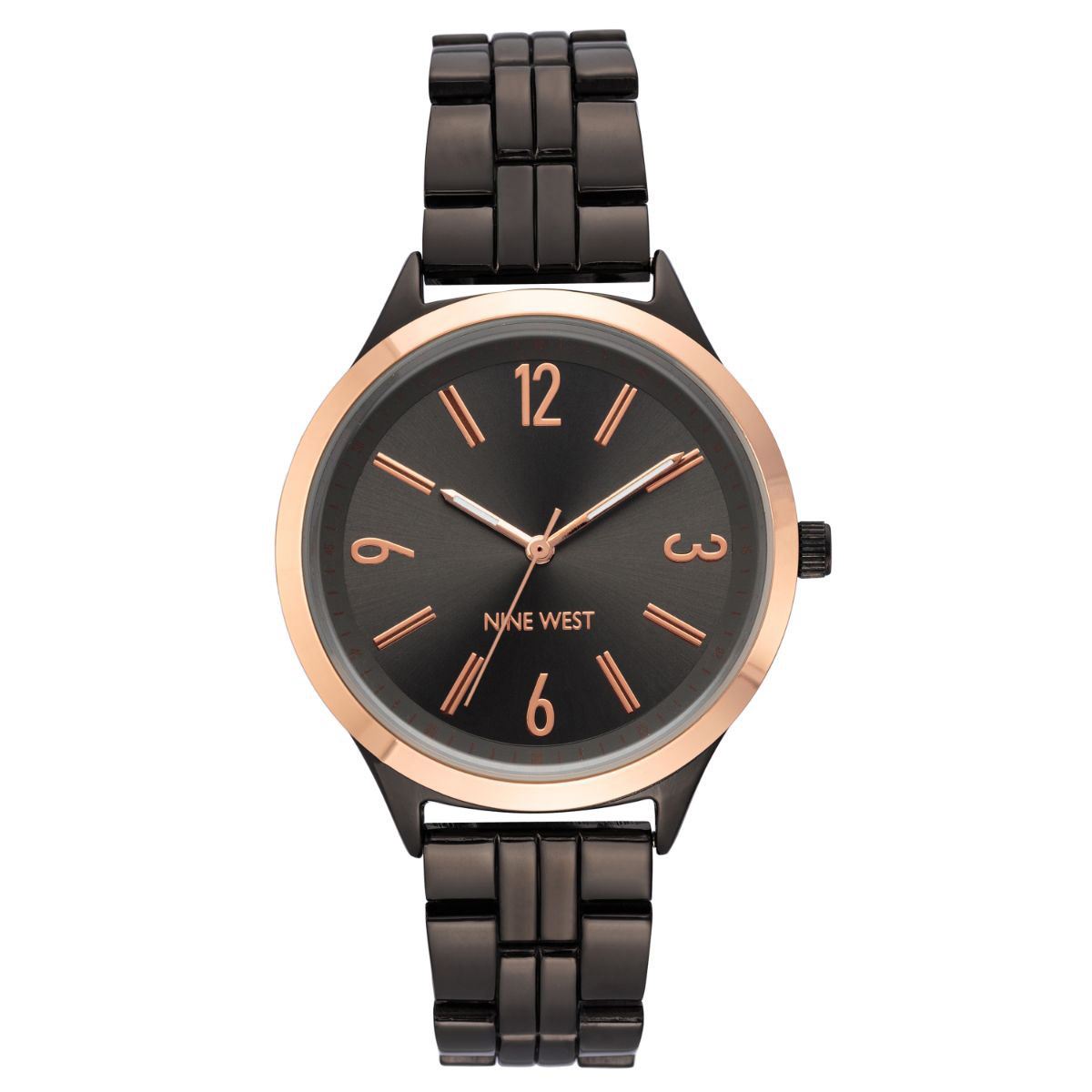 Reloj Nine West NW2687GYRT para Dama Negro