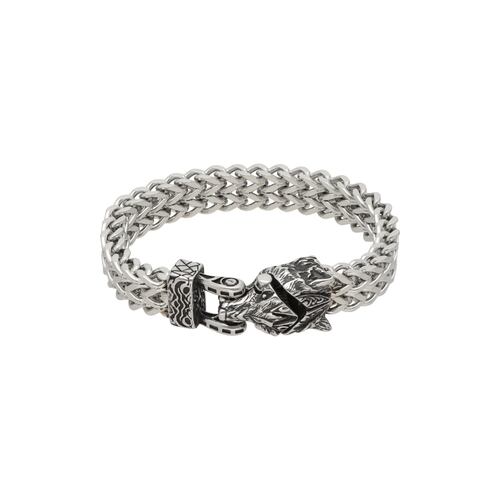 Pulsera Dragon Plateado Quantum