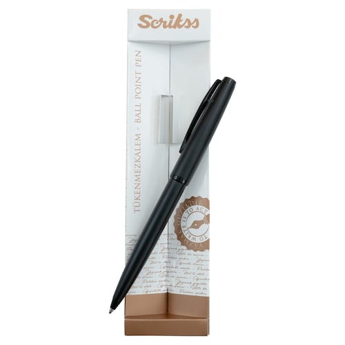 Bolígrafo 78 Mb Metropolis Matt Black SCRIKSS