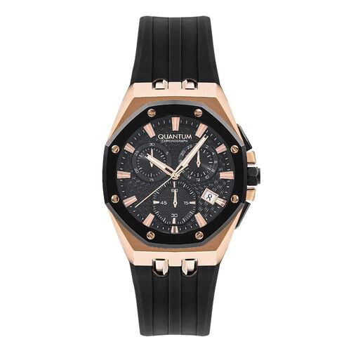 Reloj Quantum HNG949.851 Para Caballero Negro