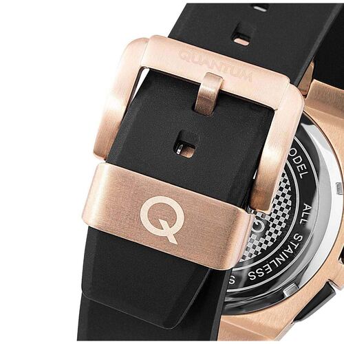 Reloj Quantum HNG949.851 Para Caballero Negro