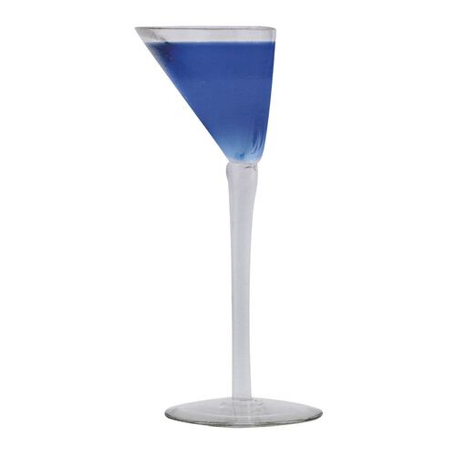 Happy Half Martini Glass