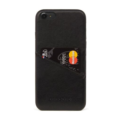 Funda Decoded iPhone 8/7 Piel Negro