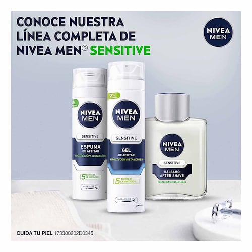 Bálsamo After Shave Sensitive 100 ml Nivea Men