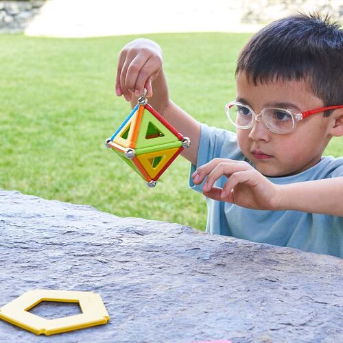 Set Aprendizaje STEM Supercolor Panels de Geomag 35 Piezas