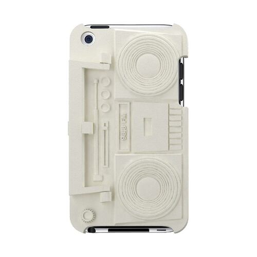 Boombox for iPod Touch - Stone White