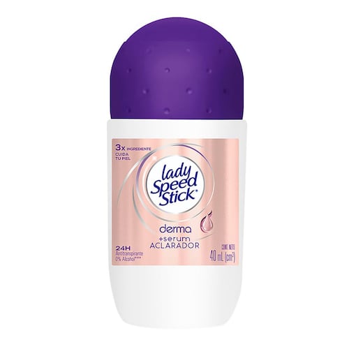 Desodorante Lady Speed Stick Derma + Serum Aclarador 40ml