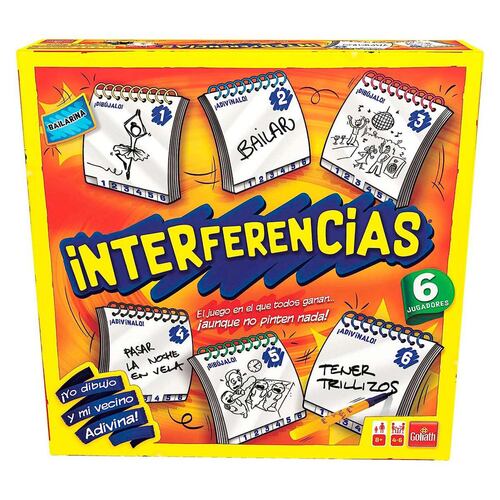 Interferencias Juego de Mesa Goliath