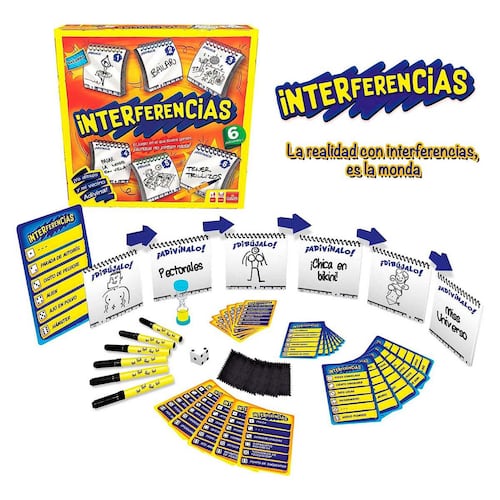 Interferencias Juego de Mesa Goliath