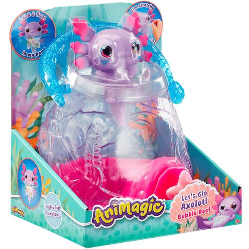 Set de Juego Mascota Electrónica Axolotl Morado Animagic