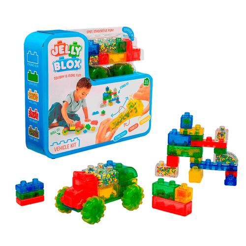 Set Bloques de Construcción Vehículo Jelly Blox