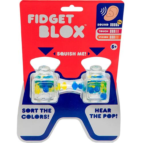Juguete Sensorial con Sonido Fidget Blox ¡Colecciónalos Todos!