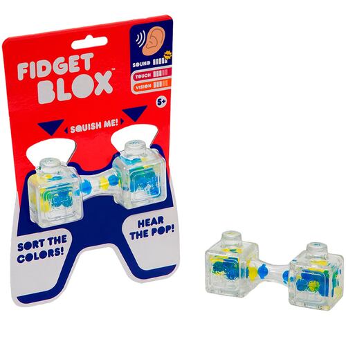 Juguete Sensorial con Sonido Fidget Blox ¡Colecciónalos Todos!