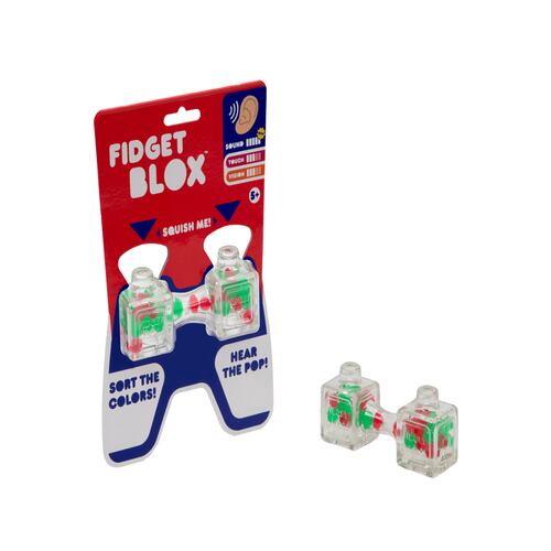 Juguete Sensorial con Sonido Fidget Blox ¡Colecciónalos Todos!