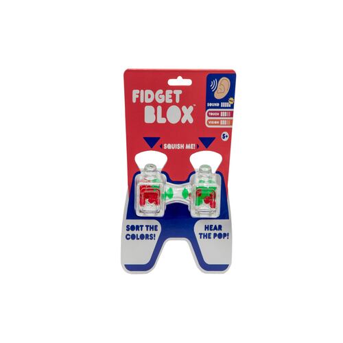 Juguete Sensorial con Sonido Fidget Blox ¡Colecciónalos Todos!