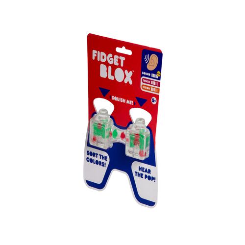 Juguete Sensorial con Sonido Fidget Blox ¡Colecciónalos Todos!