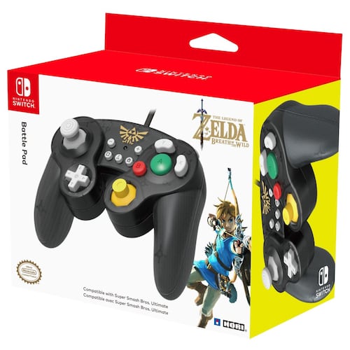 Control para Nintendo Switch Zelda Battle Pad Negro