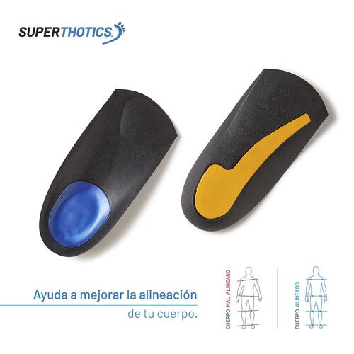 Plantilla Ortopédica para Hombre S 23.5-25 Superthotics