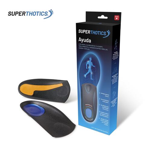 Plantilla Ortopédica para Hombre L 27.5-29  Superthotics