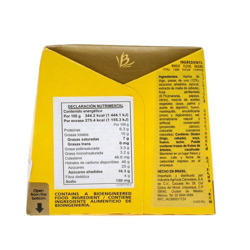 Panettone Clásico 80grs