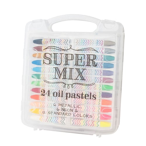 Crayones pastel super oil con 24