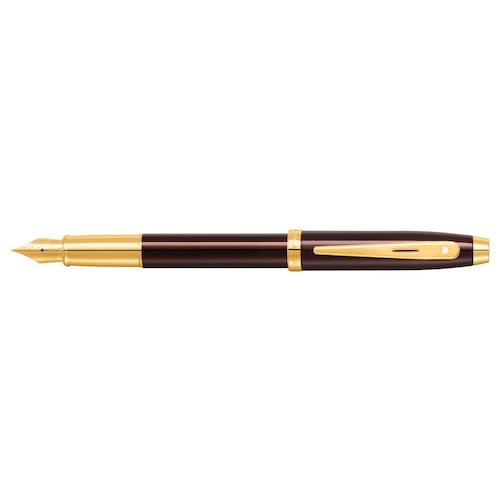 Pluma Fuente Sheaffer 100 9370 Café Marrón