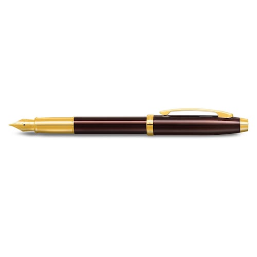 Pluma Fuente Sheaffer 100 9370 Café Marrón